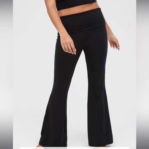 Offline by Aerie OG original foldover flare hi rise leggings yoga pants size Med - Picture 1 of 4
